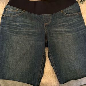 Maternity Denim Shorts